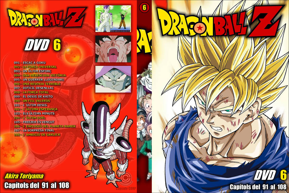 Caratula 6 Dbz Catalan By Ostia On Deviantart