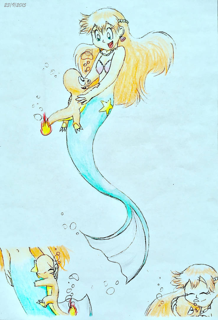 Charmy and Mermaid Misty by C-Studios on DeviantArt