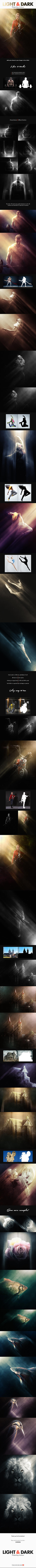 Light and Dark - Photoshop Actions by NuwanP