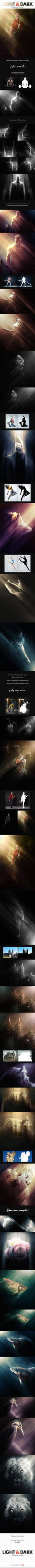 Light and Dark - Photoshop Actions by NuwanP