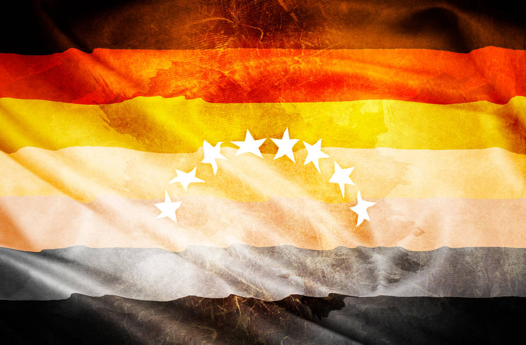 VENEZUELA BEAR FLAG Bandera GAY Community by paundpro