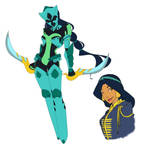 Battle Suit Jasmine by elleoser