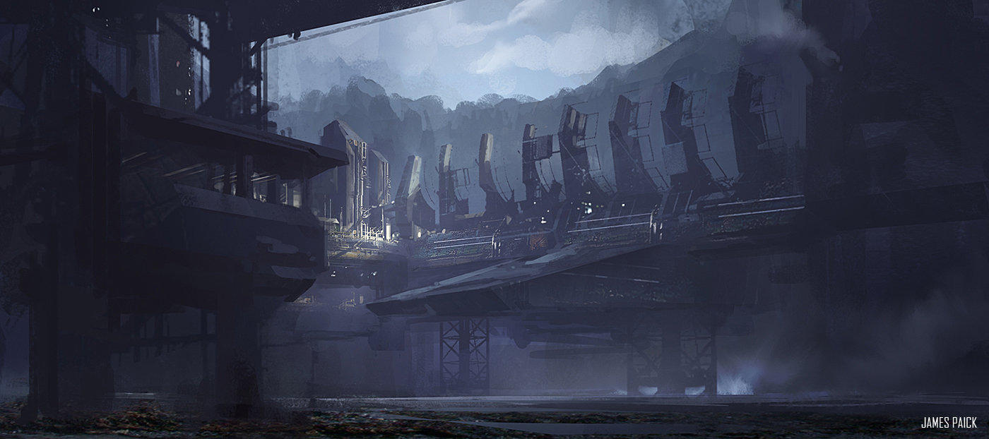 World Building 2 - Environment Design: Class Demo by JamesPaick