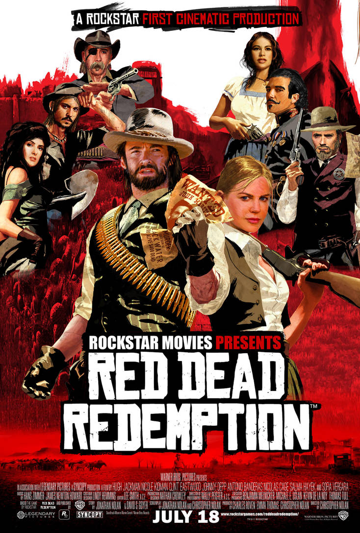 Red Dead Redemption The Movie Poster by NERDSS on DeviantArt