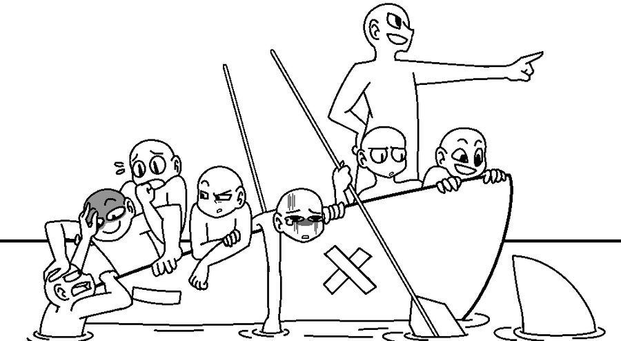 Draw the Squad (base) : Boat by QueenCookieMonster on DeviantArt