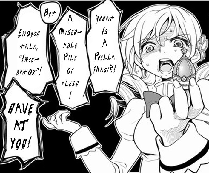 Madoka Doujin Panel spoof by MindlessGonzo