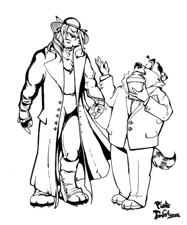 PNT - Celebrating our 20th - inks by Shinjuchan