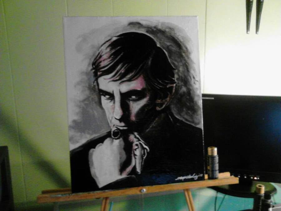 Barnabas Collins - Frid - canvas 2 by Shinjuchan