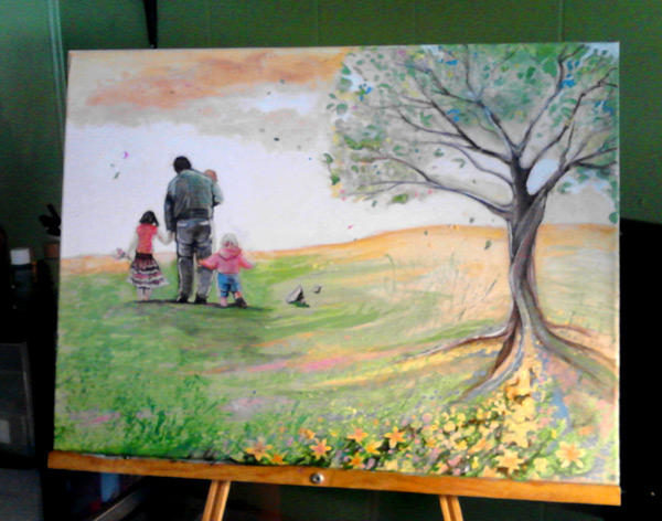 Source Of Love - canvas 2 by Shinjuchan