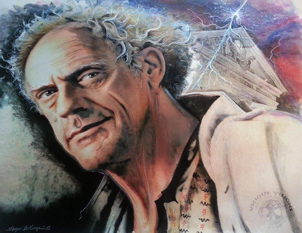 Christopher Lloyd - DCC 2015 by Shinjuchan