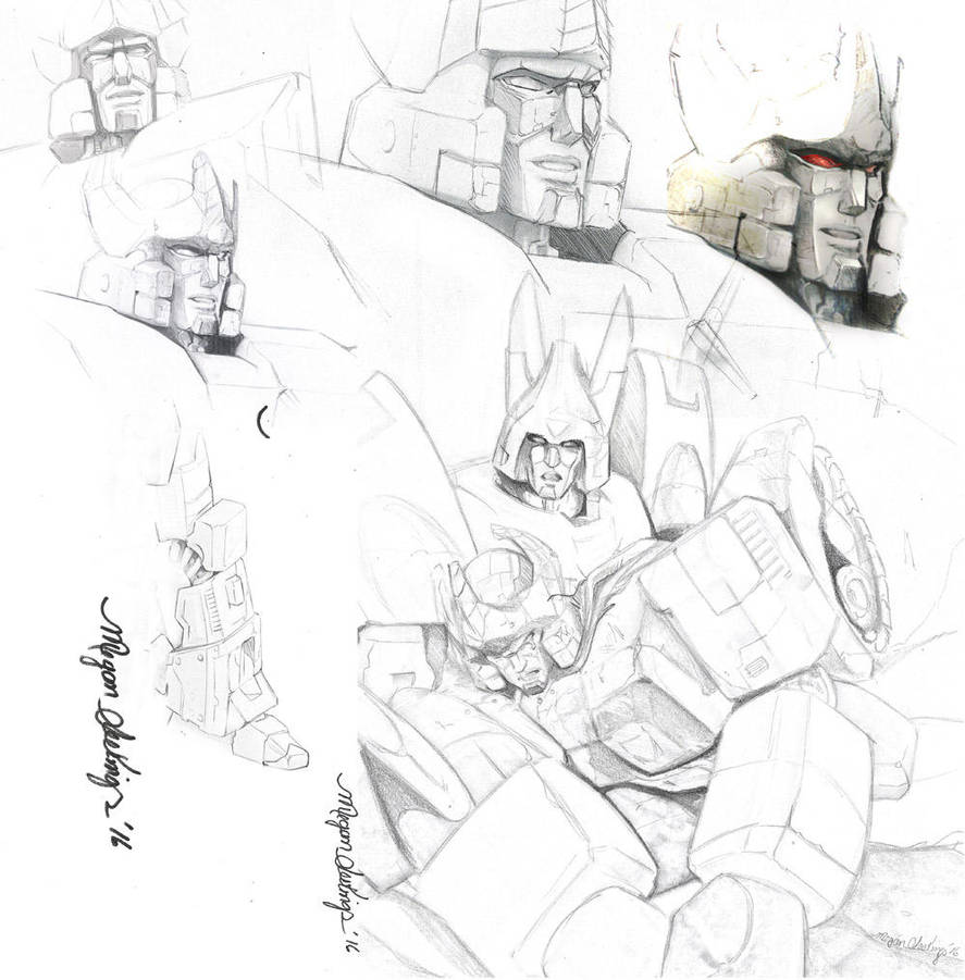 Mecha sketches by Shinjuchan