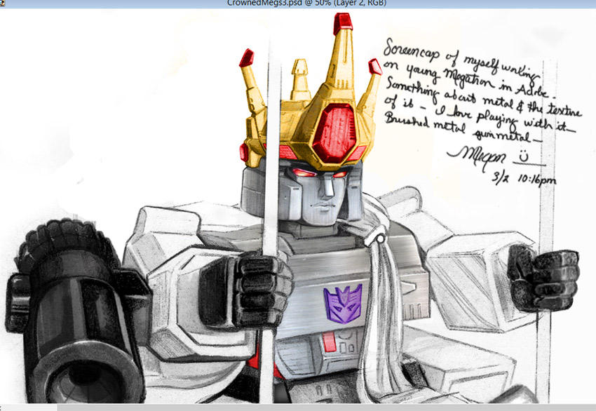 TF - All Hail Megatron! (Vornling) Colors 1 by Shinjuchan