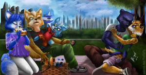 StarFox Picnic [request] by V-TAL