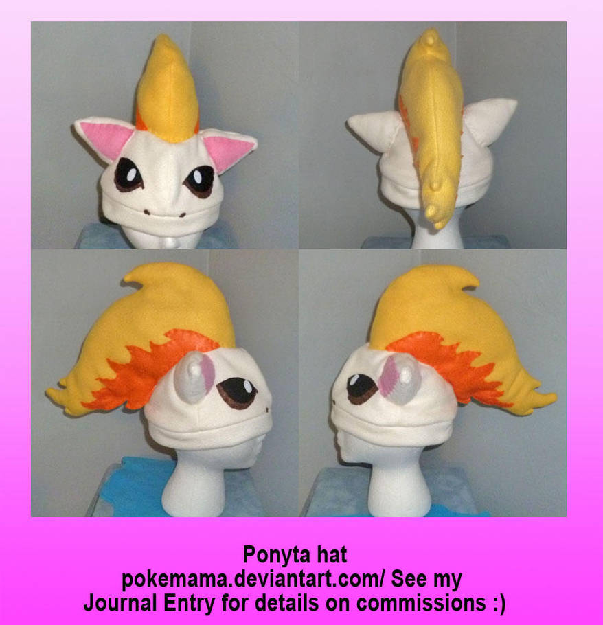 Ponyta hat by PokeMama