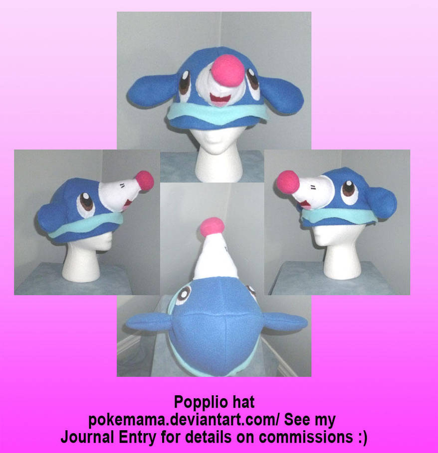 Popplio hat by PokeMama
