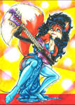 Cassie the Rock'n'roll Vixen by vanessasan