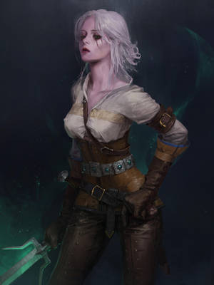Witcher fan art ciri by totorrl Witcher fan art ciri by totorrl