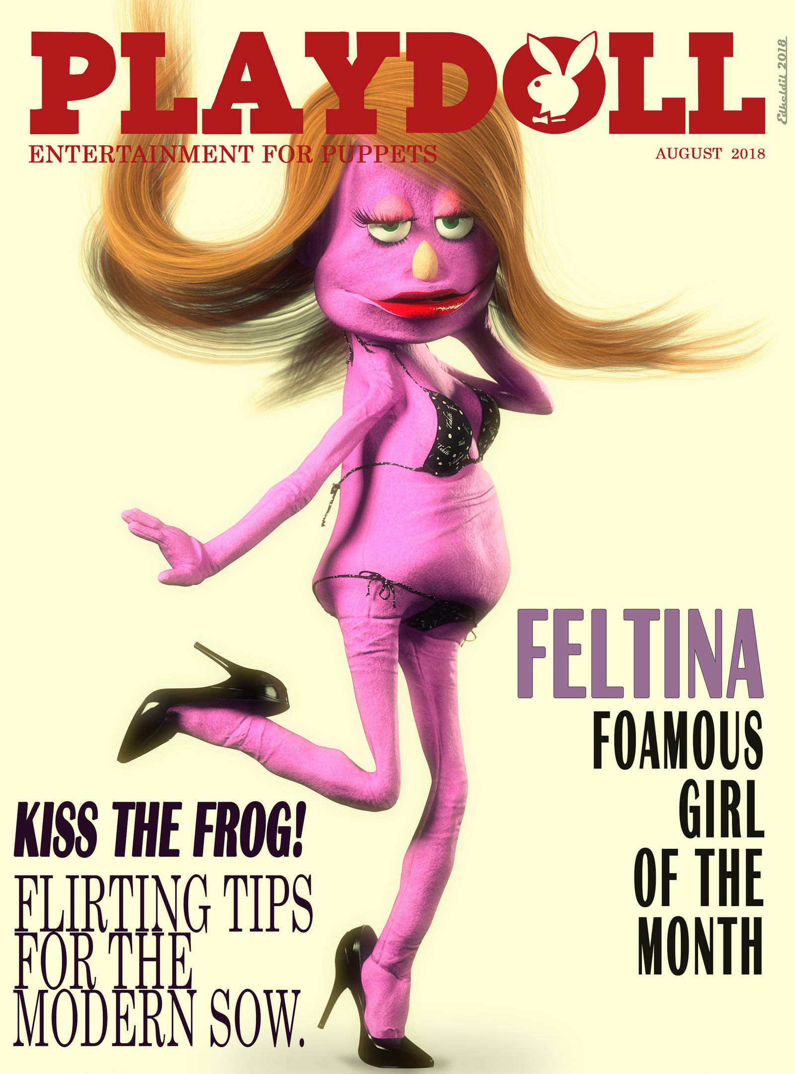 Playdoll - Cover Girl Feltina by Edheldil3D
