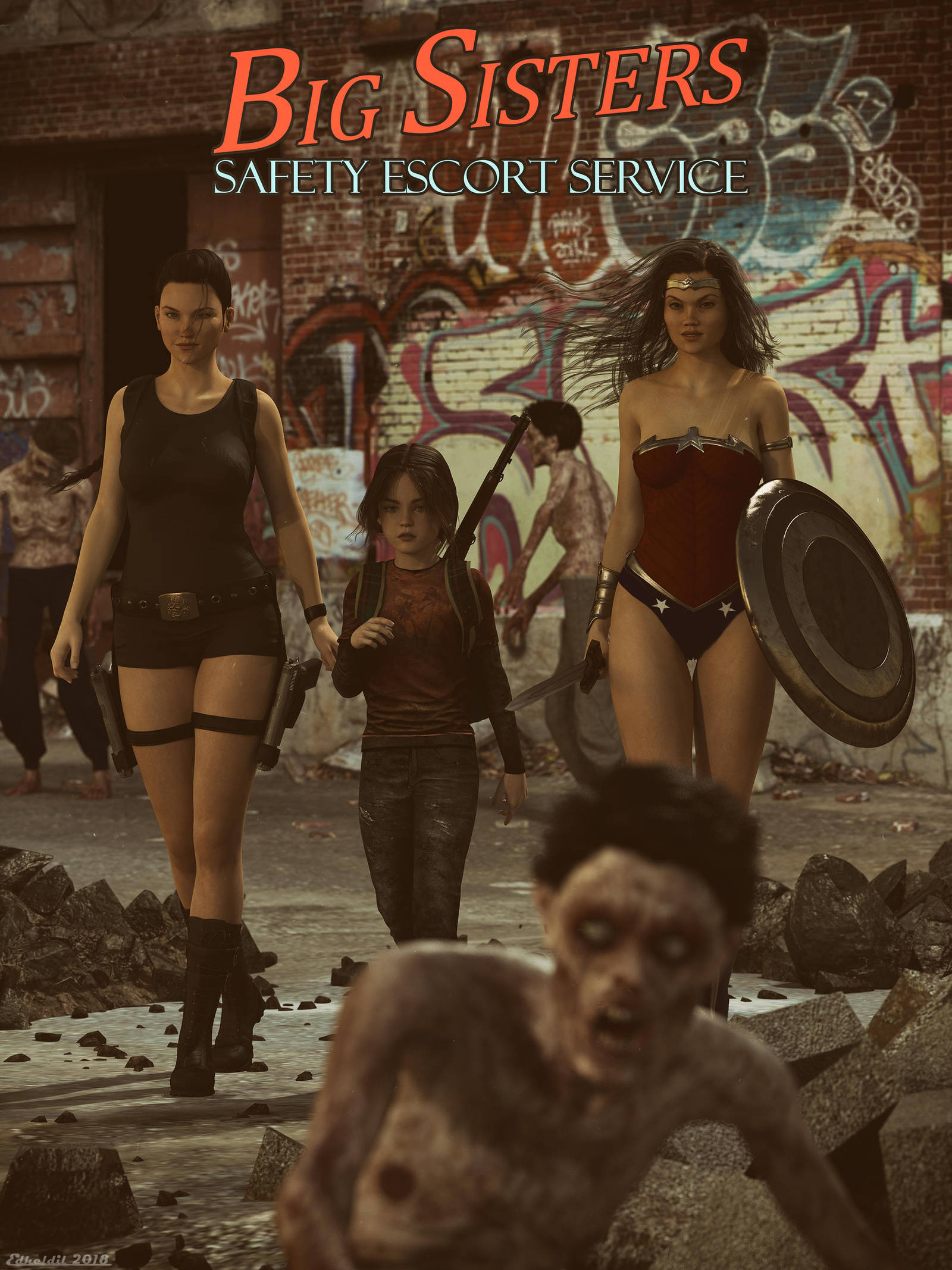 Big Sisters - Safety Escort Service by Edheldil3D