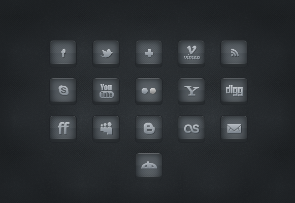 2011 New Social Media Icon Pack .psd by emrah-demirag
