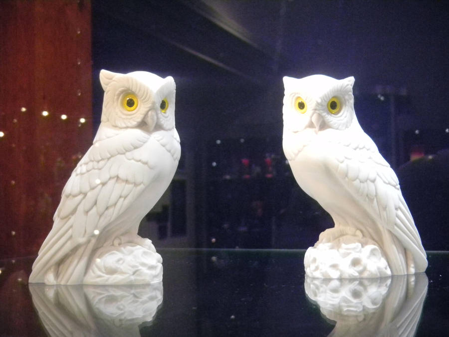 Little White Owl Statues By Sparkysilver On Deviantart Little White Owl Statues By Sparkysilver