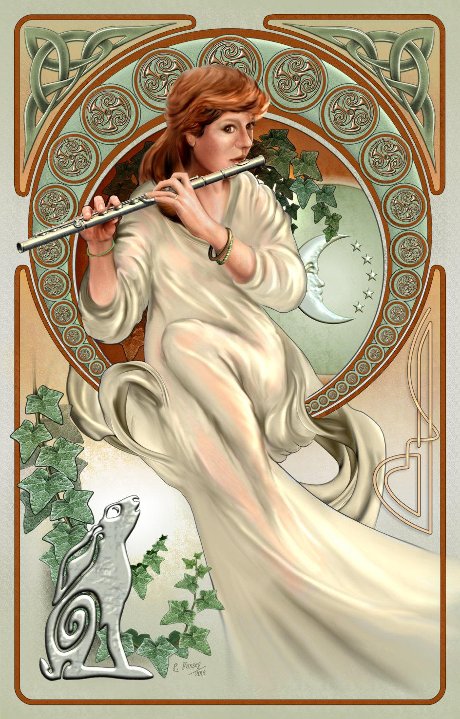 Art Nouveau Celtic by Lonesome--Crow