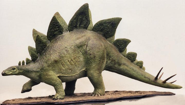 Papier Mache STEGOSAURUS 1995 by Lonesome--Crow
