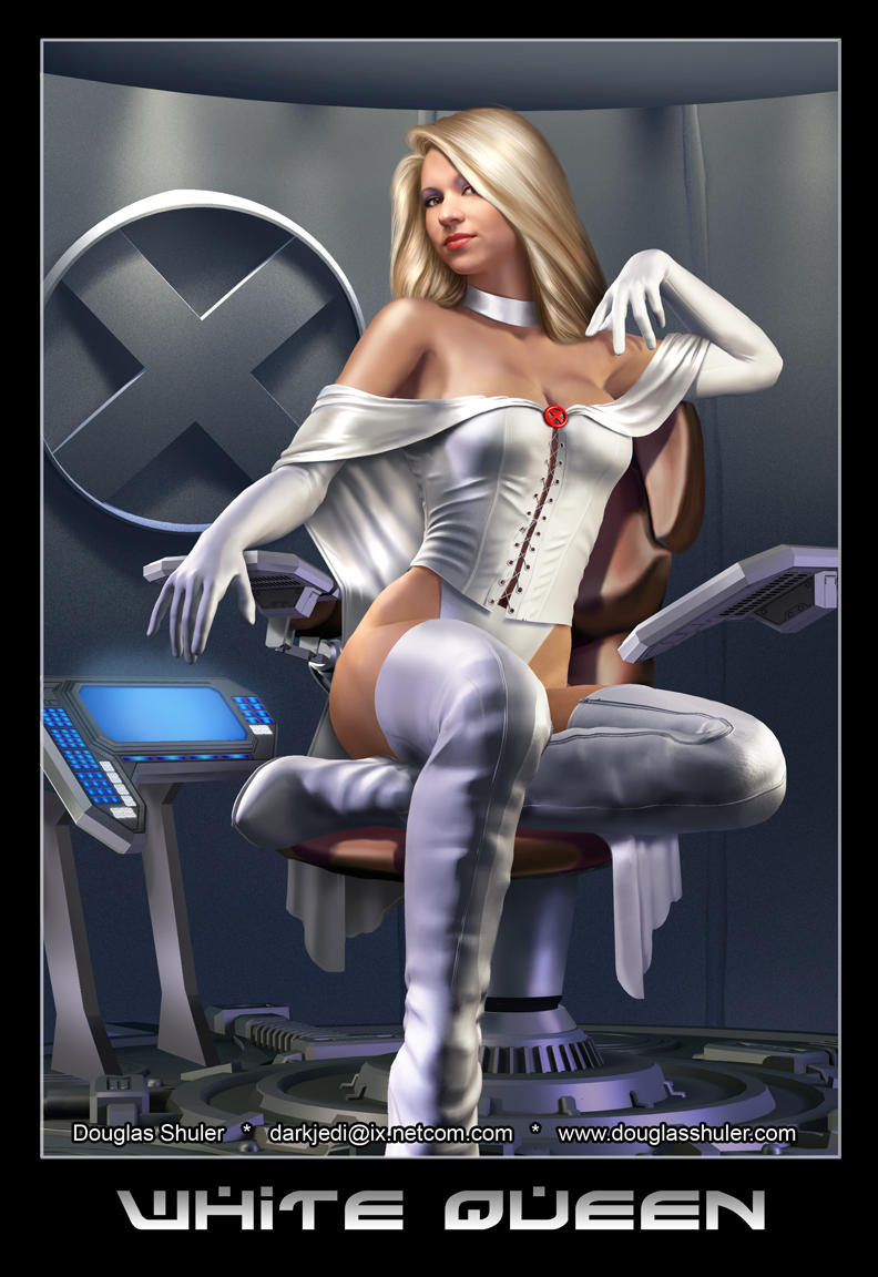 WHITE QUEEN by DouglasShuler