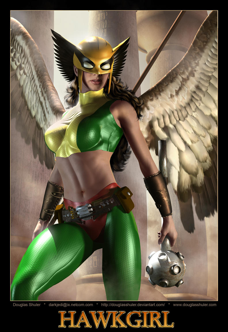 HAWKGIRL by DouglasShuler