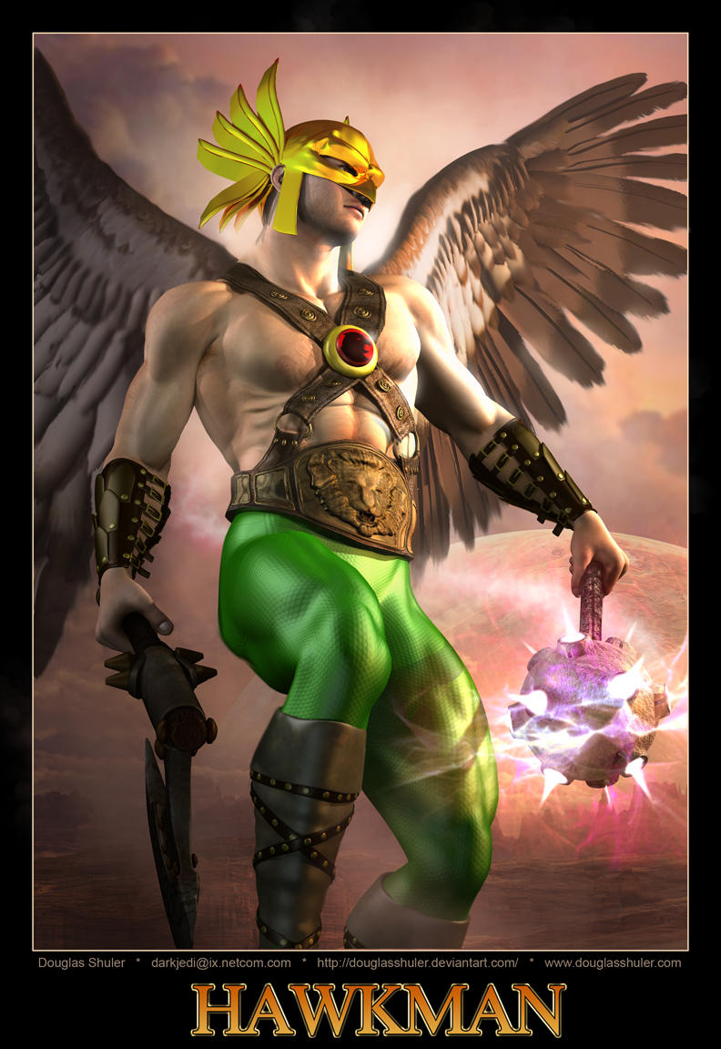 HAWKMAN by DouglasShuler