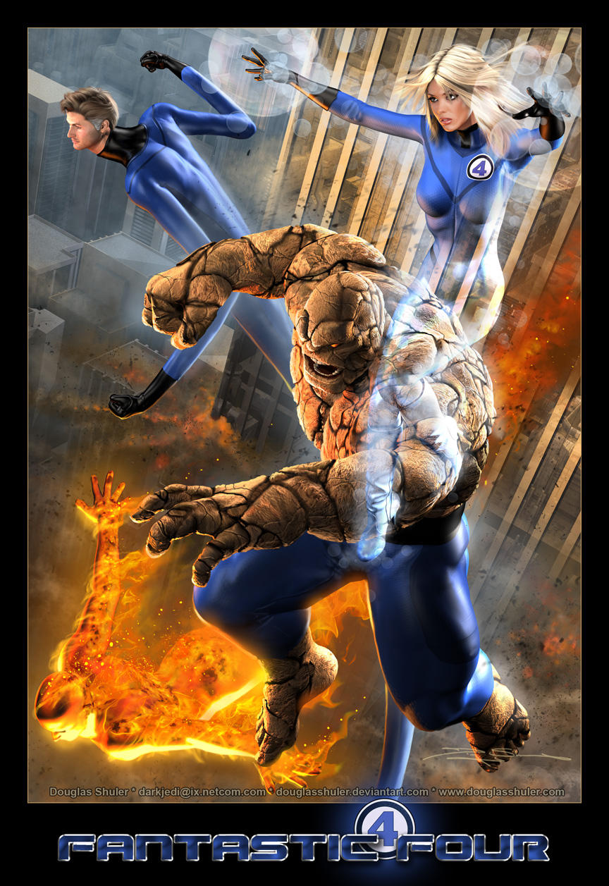 FANTASTIC FOUR by DouglasShuler