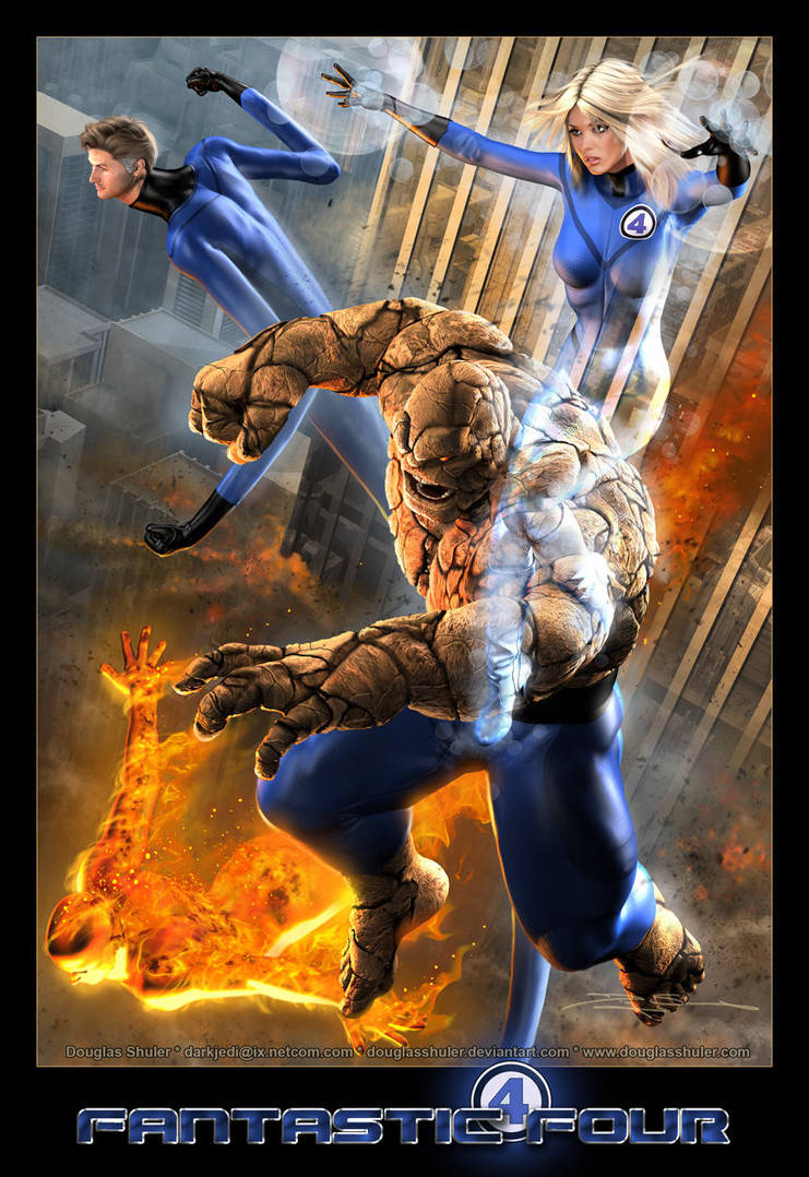 FANTASTIC FOUR by DouglasShuler