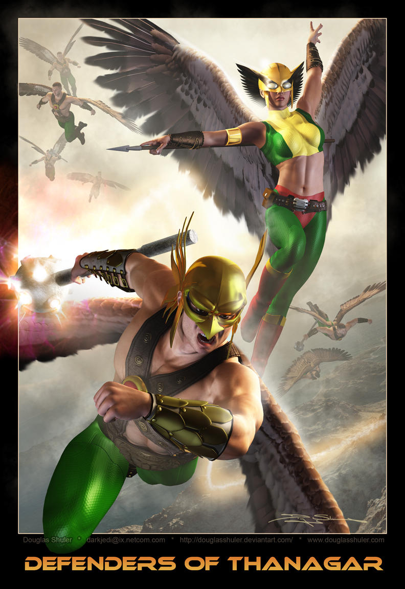 DEFENDERS of THANAGAR by DouglasShuler
