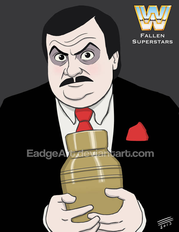 WWE Fallen Superstars: Paul Bearer by EadgeArt