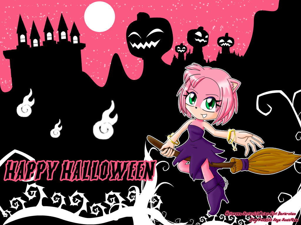 WP Halloween - AMY - by AnimaGirlDaria-chan