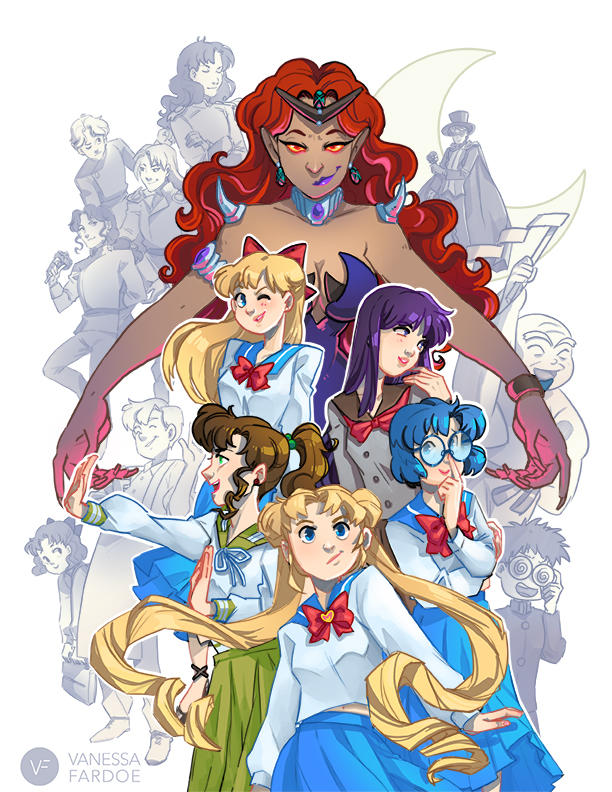 Sailor Moon: The Beginning by VanessaFardoe