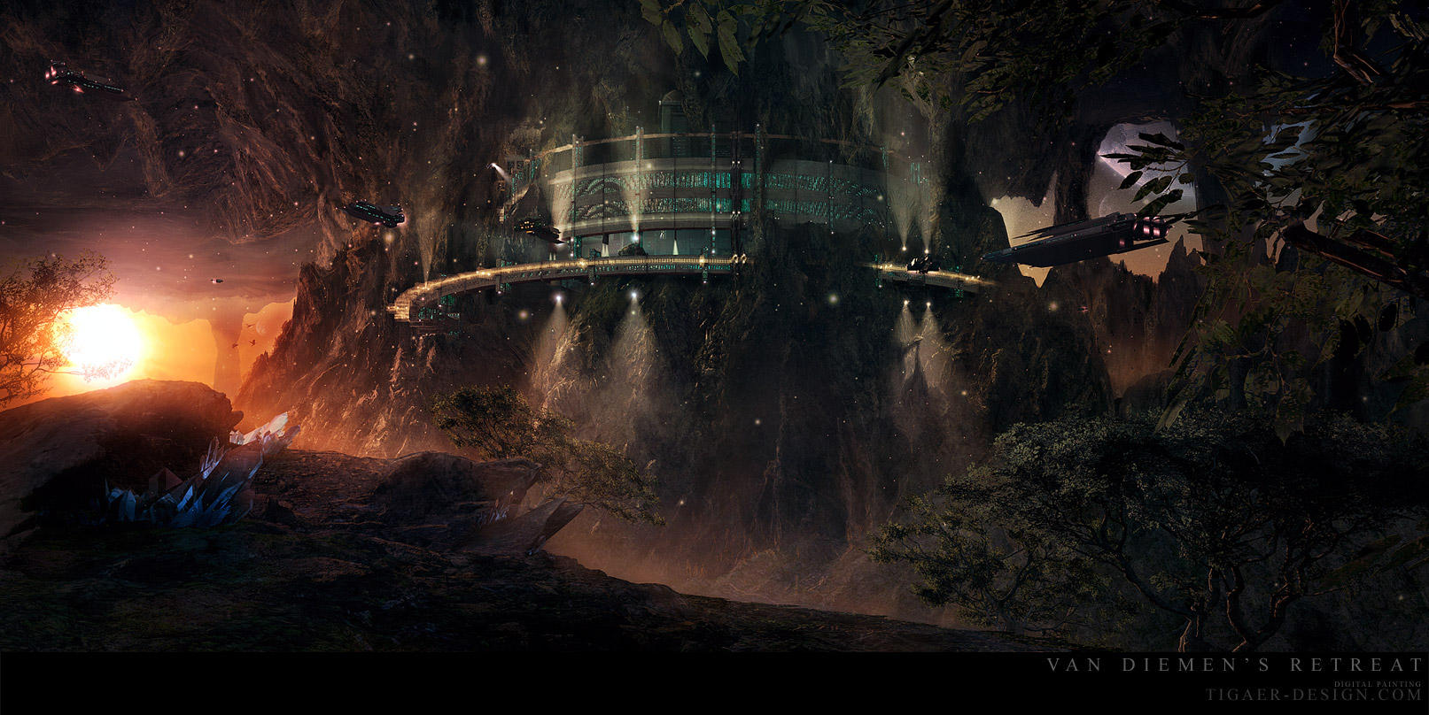 VAN DIEMEN'S RETREAT by tigaer
