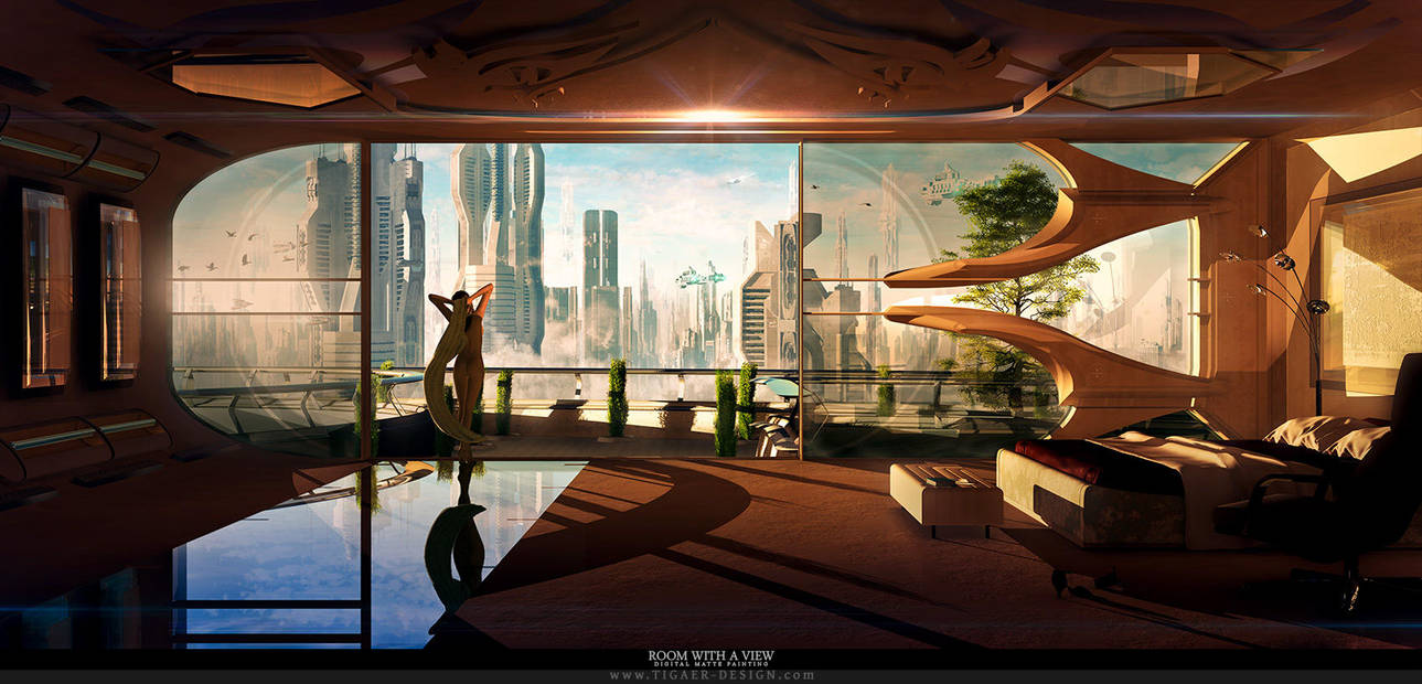 Room With A View by tigaer