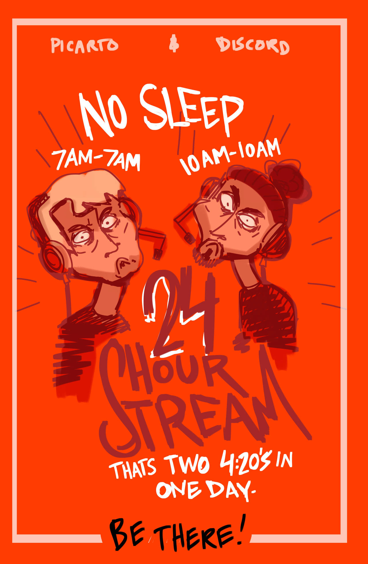 24 Hour Stream By Ashecomics On Deviantart