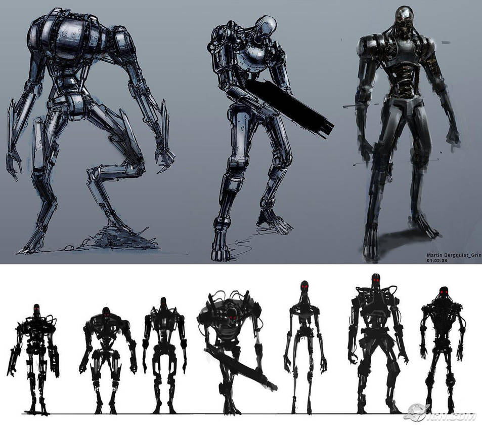 Terminator Salvation Concepts by viktor9ov on DeviantArt