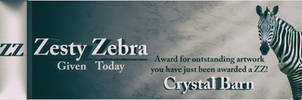 Zesty Zebra - Crystal Barn by Arthur-Ramsey