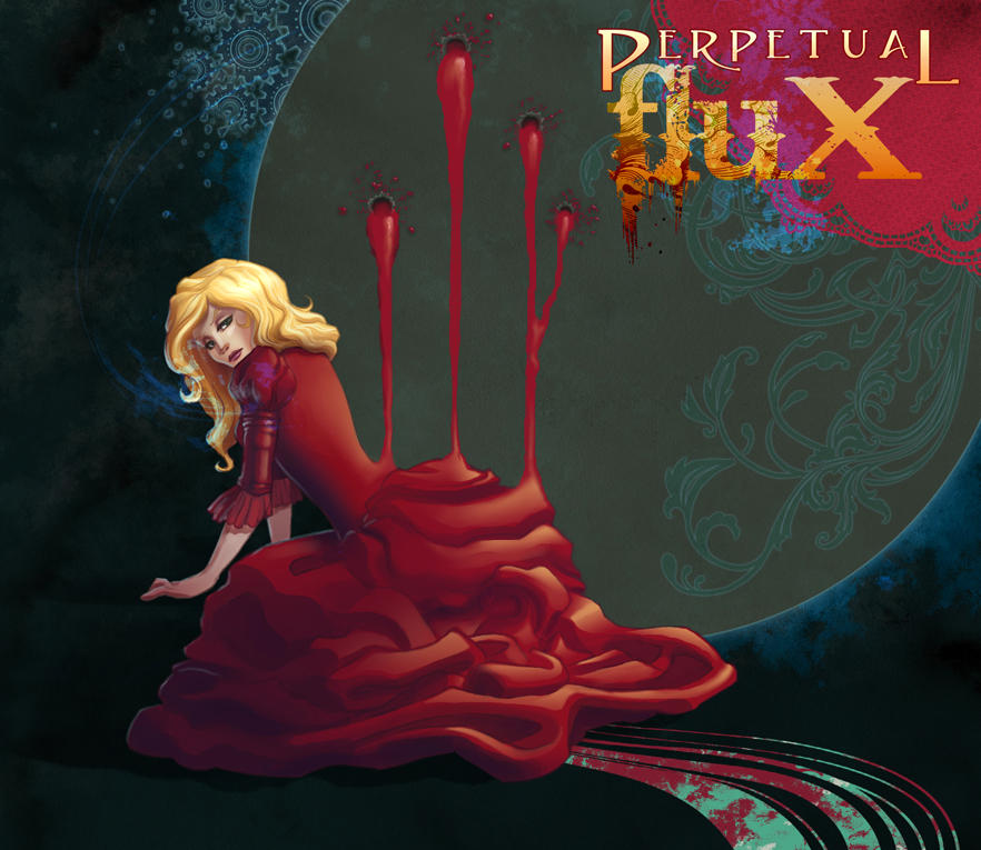 Perpetual Flux: Crimson Lace by angelwingkitty