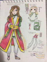 Magi OC: Gerel reference by headstrong210