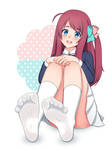 Zombie Idol, Sakura! - white socks by Lululewd