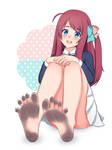 Zombie Idol, Sakura! - dirty feet by Lululewd