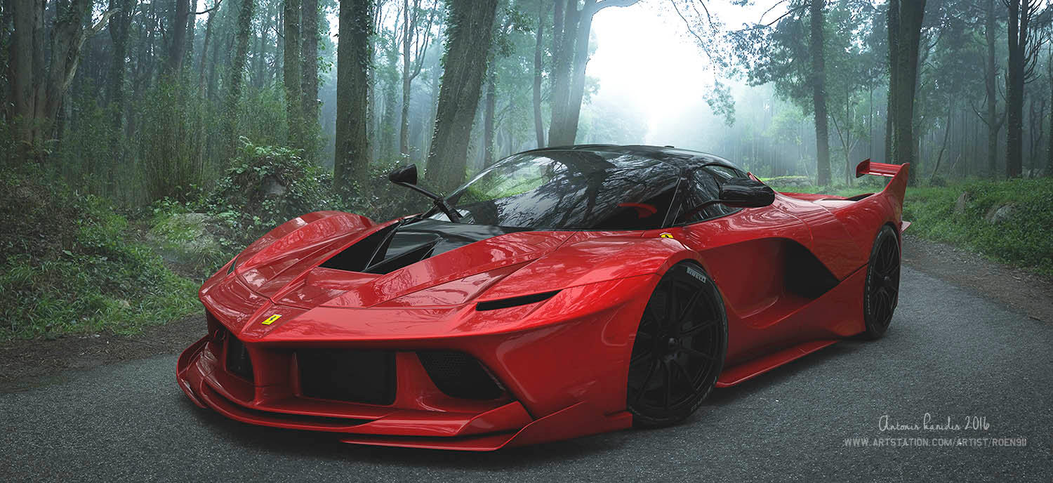 Ferrari FXXK by rOEN911