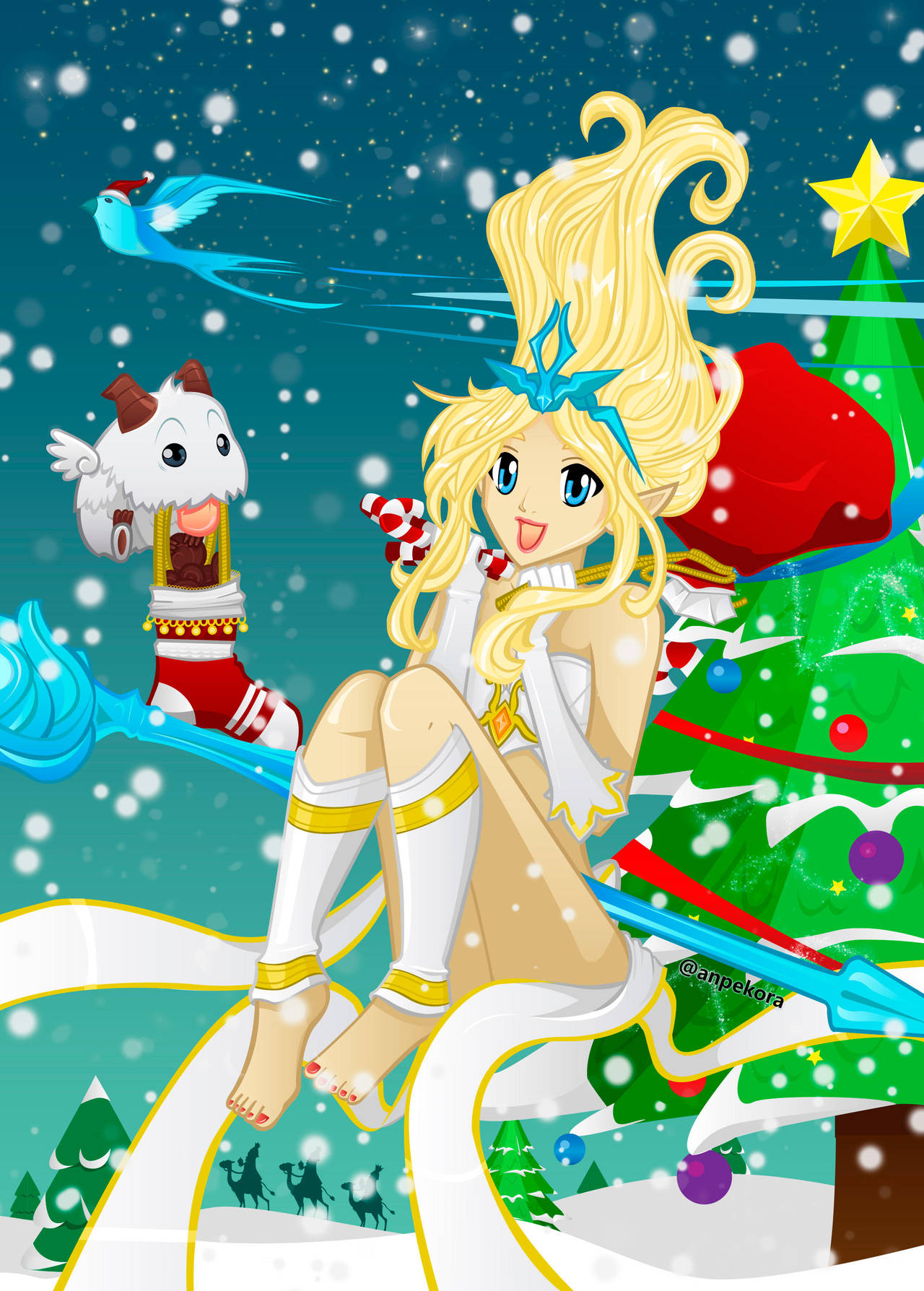 Janna | Happy christmas by Anpekora