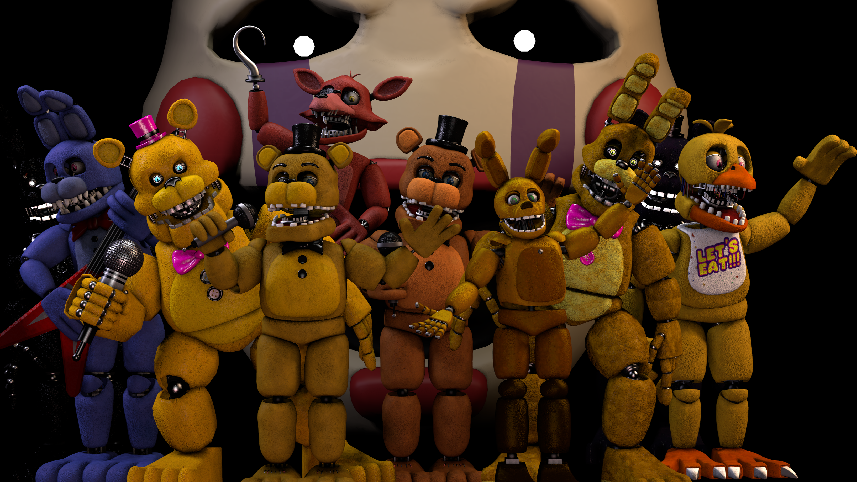 fredbear friends deviantart characters robots
