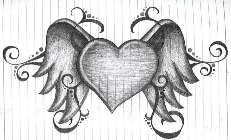 half wing heart half wing heart