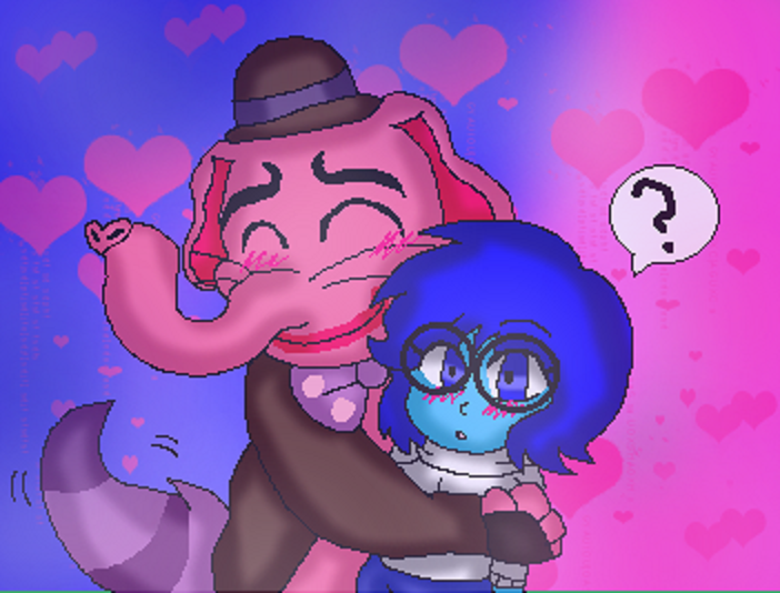Bing Bong x Sadness by SonicFazbear15